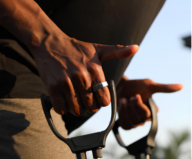 Умное кольцо Luna Ring Gen 2 Stardust Silver